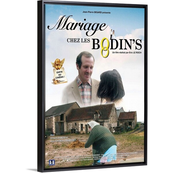 Regarder Mariage Chez Les Bodin's "Mariage chez les Bodin's - Movie Poster - French" Black Float Frame